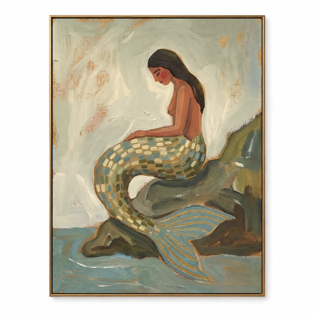 ARBYNART Surreal Art | Seaside Siren Rest