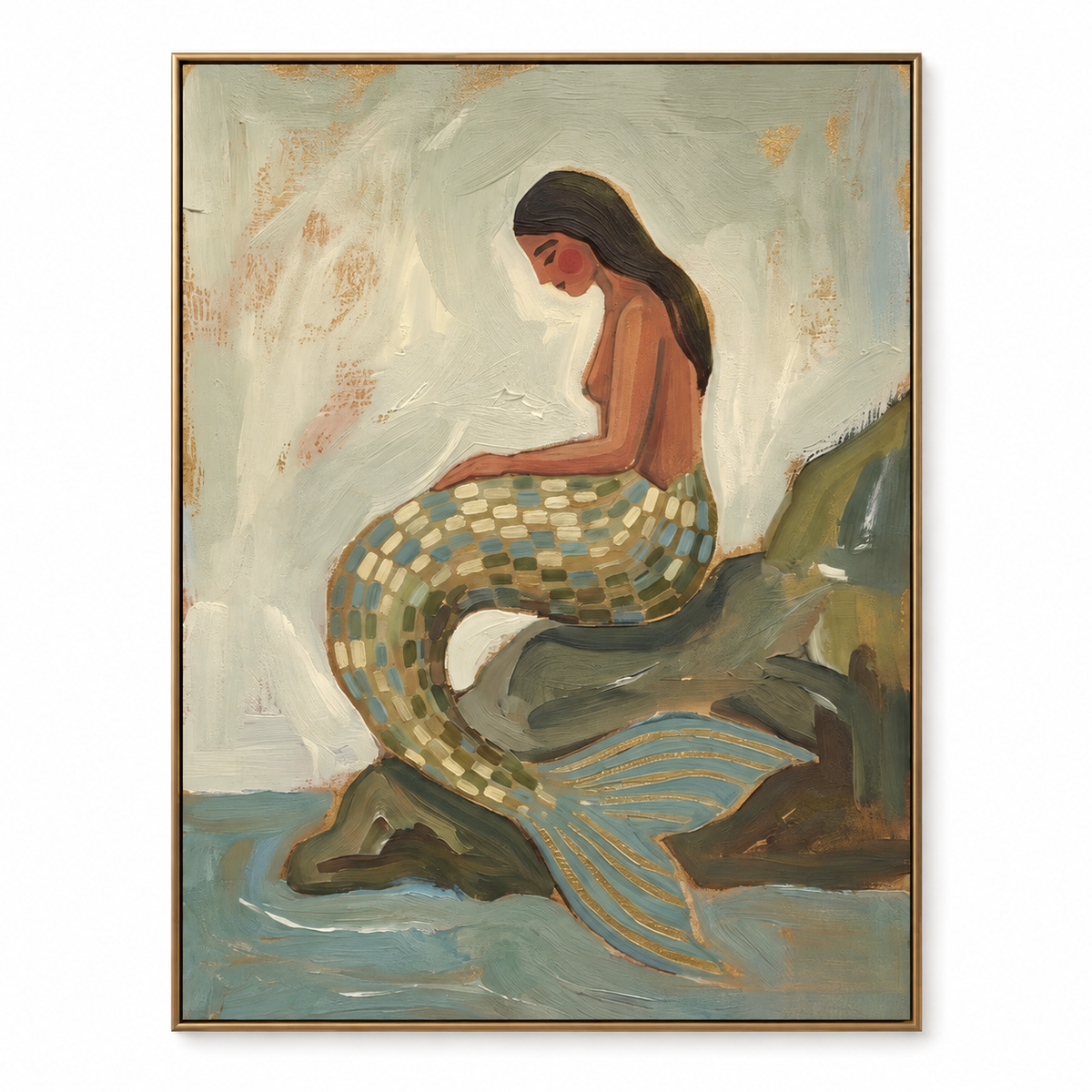 ARBYNART Surreal Art | Seaside Siren Rest