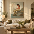 ARBYNART Surreal Art | Seaside Siren Rest