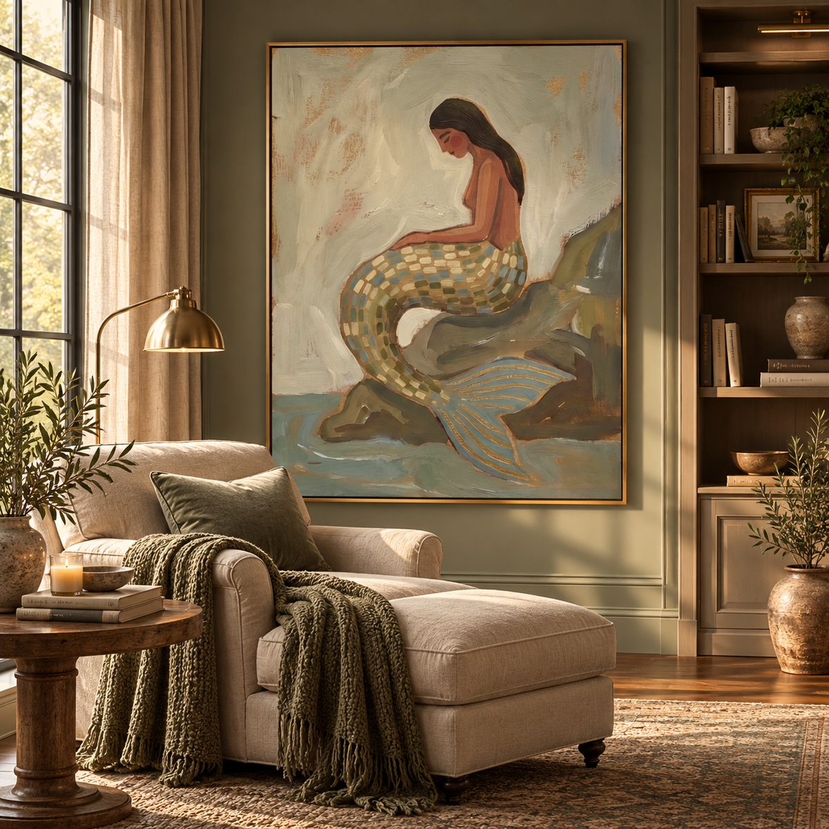 ARBYNART Surreal Art | Seaside Siren Rest
