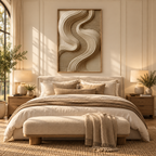 ARBYNART 3D Textured Art | Serene Ribbon Path