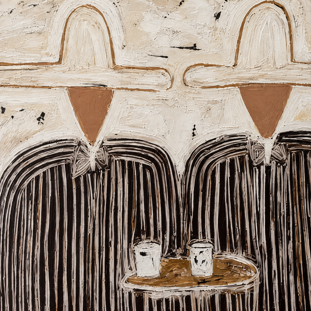 ARBYNART Vintage Americana Art | Shared Silence