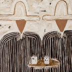 ARBYNART Vintage Americana Art | Shared Silence