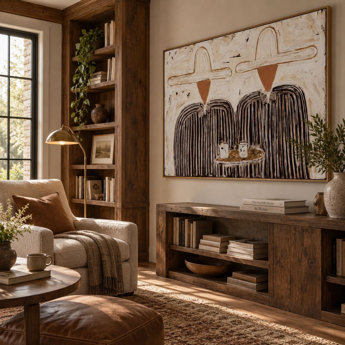 ARBYNART Vintage Americana Art | Shared Silence
