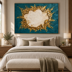ARBYNART Contemporary Luxe Art | Shattered Gold