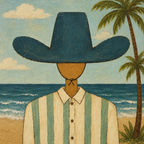 ARBYNART Vintage Americana Art | Shoreline Cowboy Portraiture