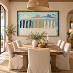 ARBYNART Vintage Americana Art | Shoreline Whispers of Summer Past