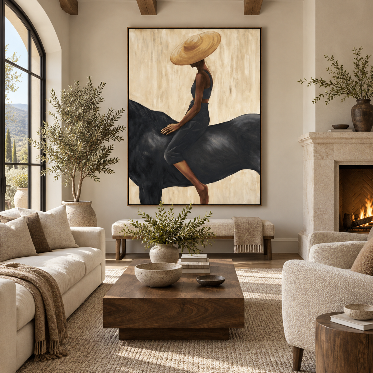 ARBYNART Vintage Americana Art | Silent Ascent