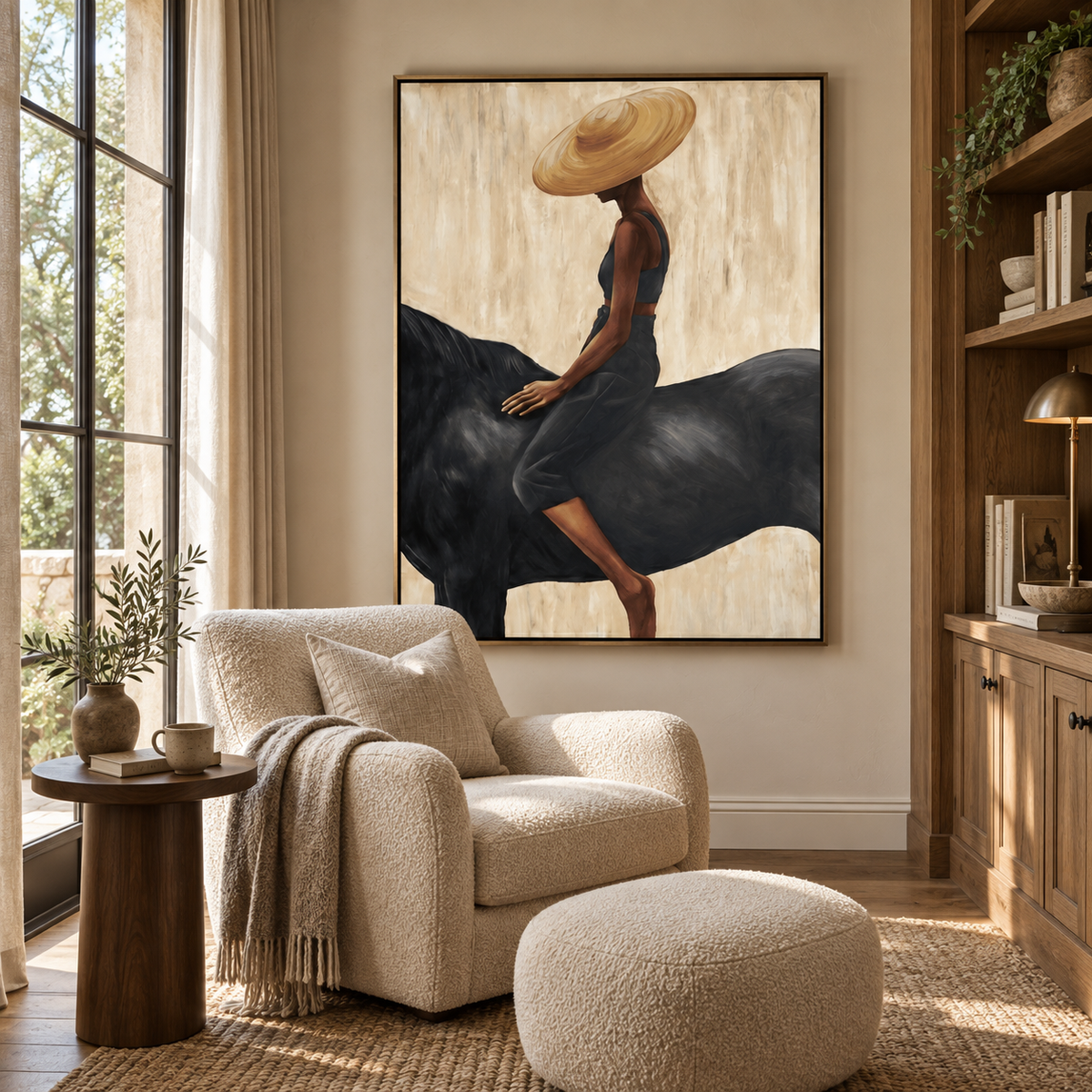 ARBYNART Vintage Americana Art | Silent Ascent