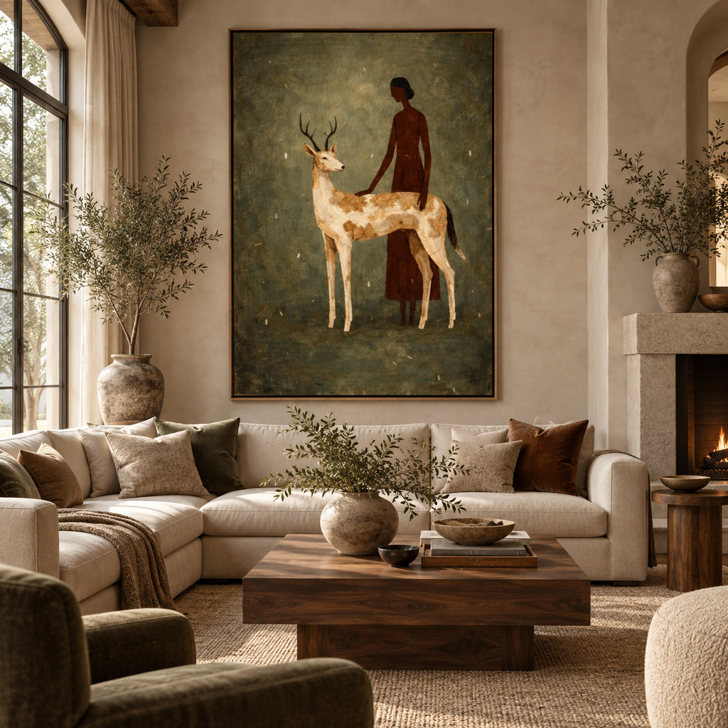 ARBYNART Vintage Americana Art | Silent Kinship