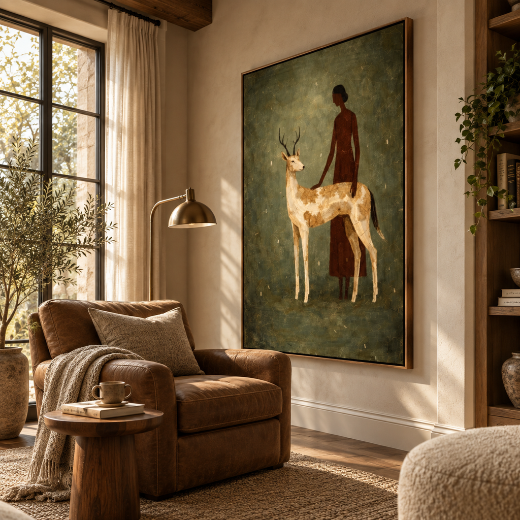 ARBYNART Vintage Americana Art | Silent Kinship