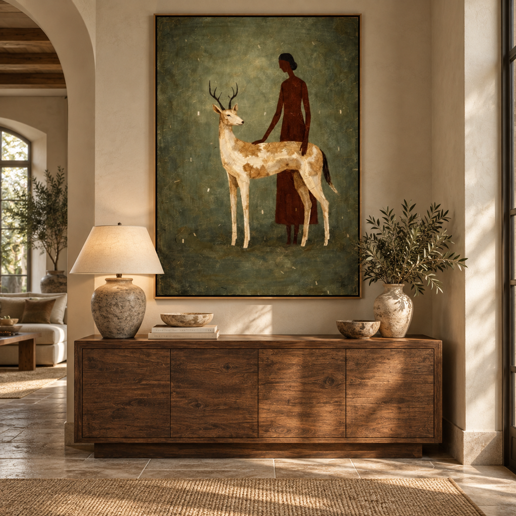 ARBYNART Vintage Americana Art | Silent Kinship