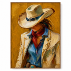 ARBYNART Vintage Americana Art | Silent Passion in the Shadows