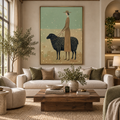 ARBYNART Vintage Americana Art | Silent Pastoral