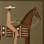 ARBYNART Vintage Americana Art | Silent Reins