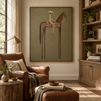 ARBYNART Vintage Americana Art | Silent Reins