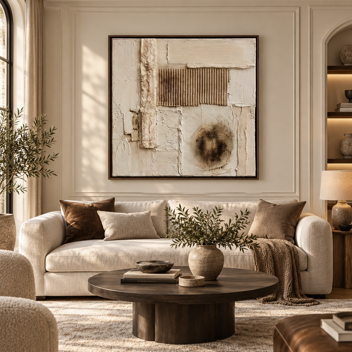 ARBYNART 3D Textured Art | Silent Relief