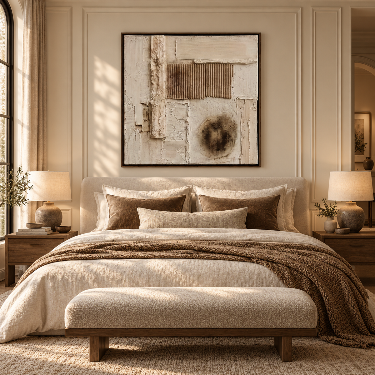 ARBYNART 3D Textured Art | Silent Relief