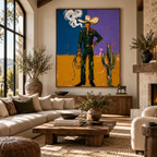 ARBYNART POP Art | Smoking Desert Cowboy