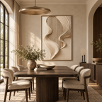 ARBYNART 3D Textured Art | Soft Veil Contour