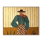 ARBYNART Vintage Americana Art | Checkered Frontier
