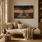 ARBYNART Vintage Americana Art | Songs Beneath the Desert Moon