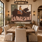 ARBYNART Vintage Americana Art | Star Herder