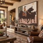 ARBYNART Vintage Americana Art | Star Herder