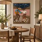 ARBYNART Vintage Americana Art | Starlit Dance