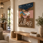 ARBYNART Vintage Americana Art | Starlit Dance