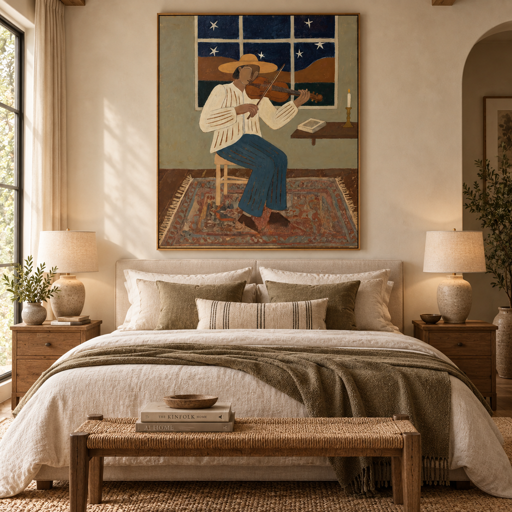 ARBYNART Vintage Americana Art | Starlit Sonata