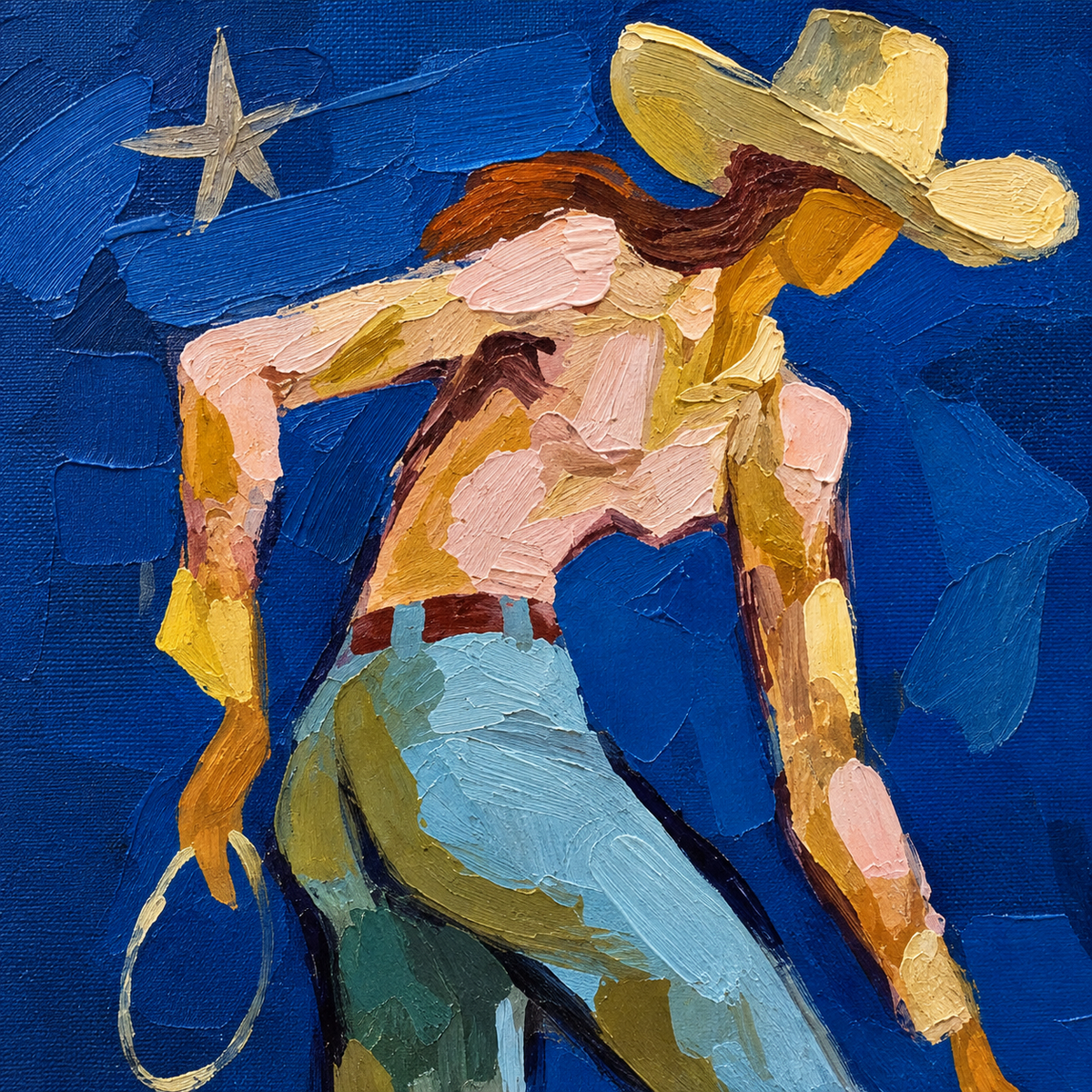 ARBYNART POP Art | Starry Rope Dancer
