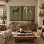 ARBYNART Vintage Americana Art | Stilted Horse Tales