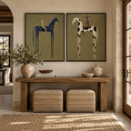 ARBYNART Vintage Americana Art | Stilted Horse Tales