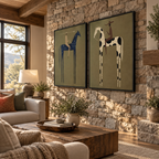 ARBYNART Vintage Americana Art | Stilted Horse Tales