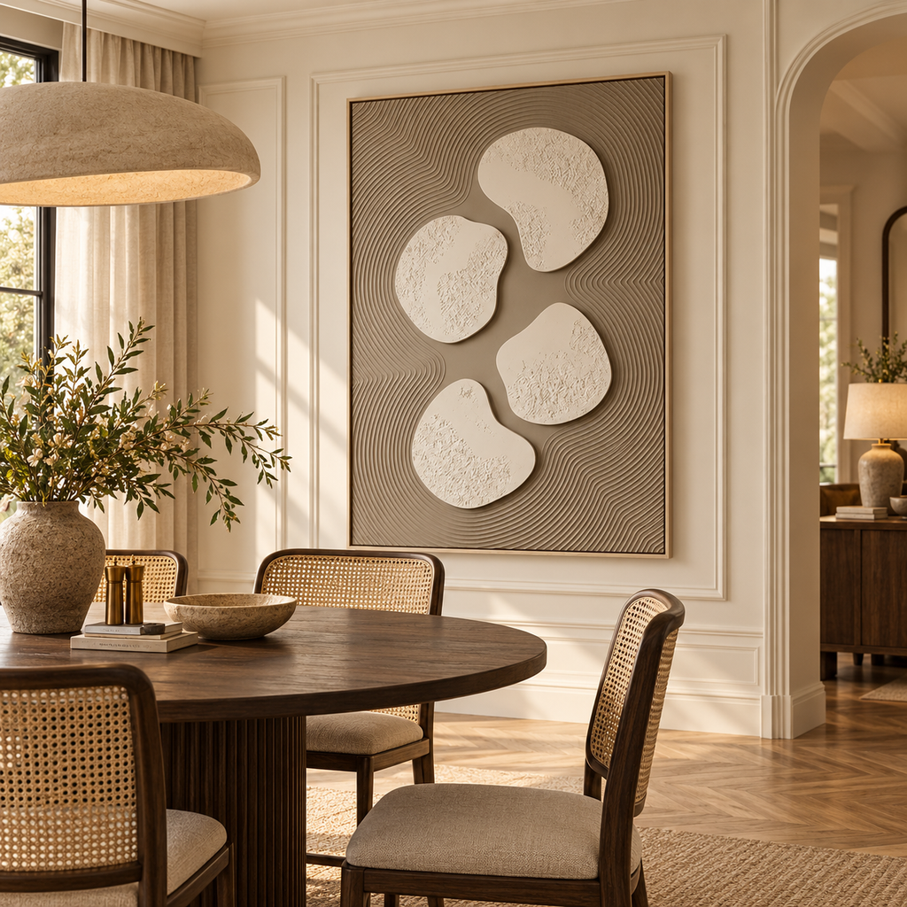 ARBYNART 3D Textured Art | Stone Harmony