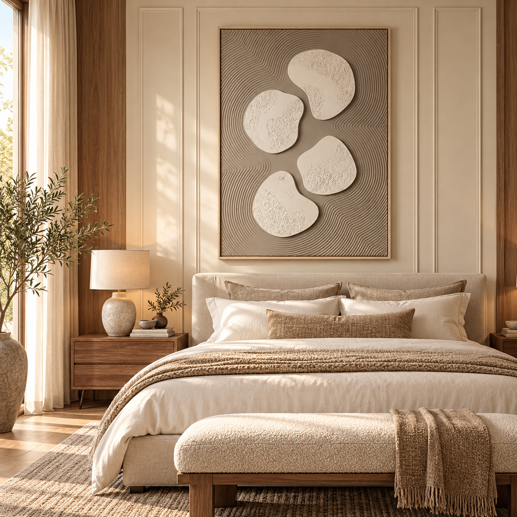 ARBYNART 3D Textured Art | Stone Harmony