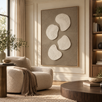 ARBYNART 3D Textured Art | Stone Harmony