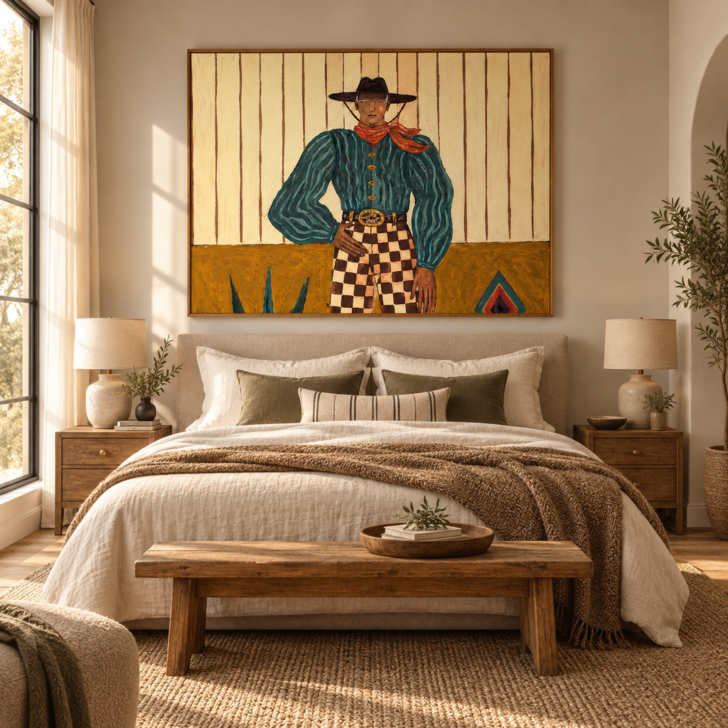 ARBYNART Vintage Americana Art | Structured Serenity of the West