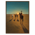 ARBYNART Vintage Americana Art | Sundown Trail Silence