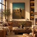 ARBYNART Vintage Americana Art | Sundown Trail Silence