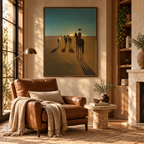 ARBYNART Vintage Americana Art | Sundown Trail Silence