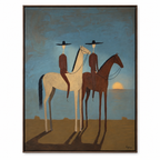 ARBYNART Vintage Americana Art | Sunset Riders