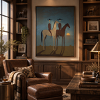 ARBYNART Vintage Americana Art | Sunset Riders