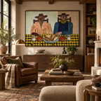 ARBYNART Vintage Americana Art | Taco Supper