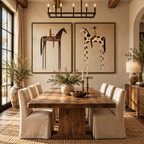 ARBYNART Vintage Americana Art | Tall Prairie Duet