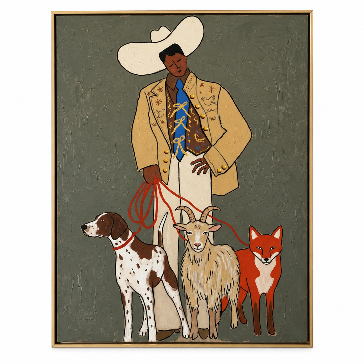 ARBYNART Vintage Americana Art | The Herder