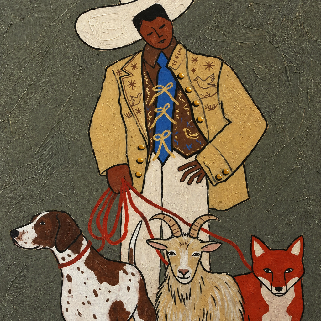 ARBYNART Vintage Americana Art | The Herder