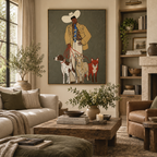 ARBYNART Vintage Americana Art | The Herder