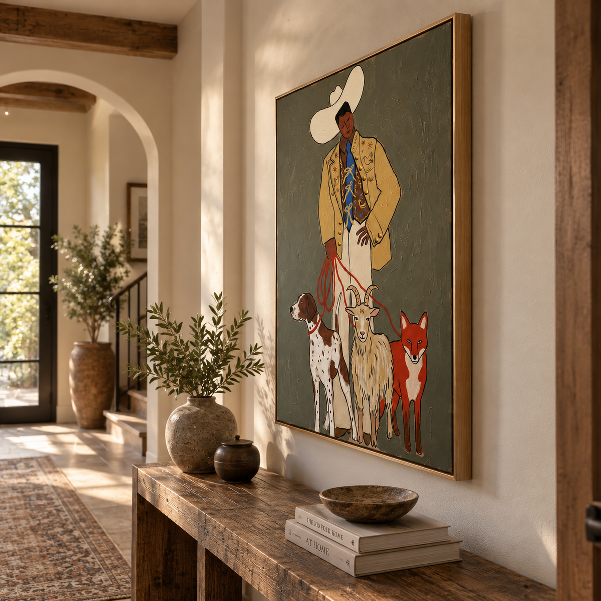 ARBYNART Vintage Americana Art | The Herder